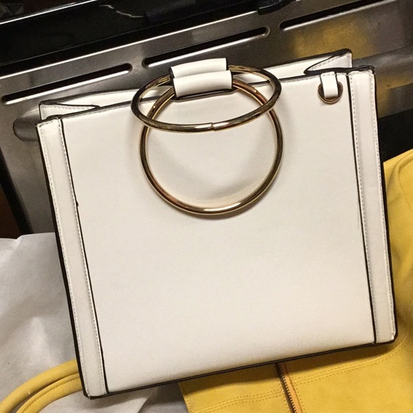 The non leather Acilla by Aldo is in like new condition.  Stores in 5/areas. - Picture 1 of 5